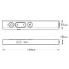 B2 2.4GHz Dual-Mode Conference PPT Wireless Page Turning Pen Multimedia Infrared Laser Pointer (Black) - Image 3
