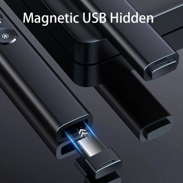B2 2.4GHz Dual-Mode Conference PPT Wireless Page Turning Pen Multimedia Infrared Laser Pointer (Black) - Image 8
