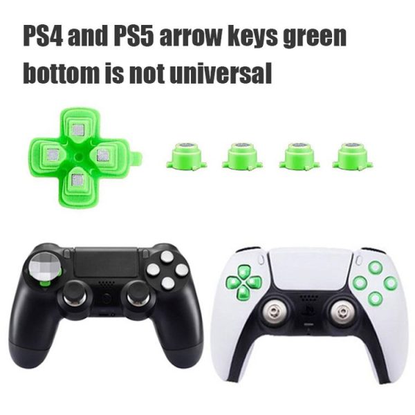 PS5 32pcs / Set Gamepad Metal Buttons Mushroom Head Magnetic Base Cross Keys Accessory Set - Image 3