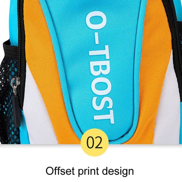 O-TBOST Outdoor Casual Multifunctional Crossbody Backpack (Dark Blue And Purple) - Image 6
