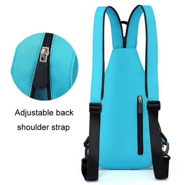 O-TBOST Outdoor Casual Multifunctional Crossbody Backpack (Dark Blue And Purple) - Image 8