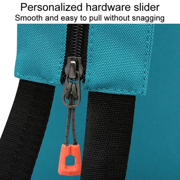 O-TBOST Outdoor Traveling Multifunctional Large Capacity Color Combination Crossbody Bag With Earphone Hole (Green) - Image 9