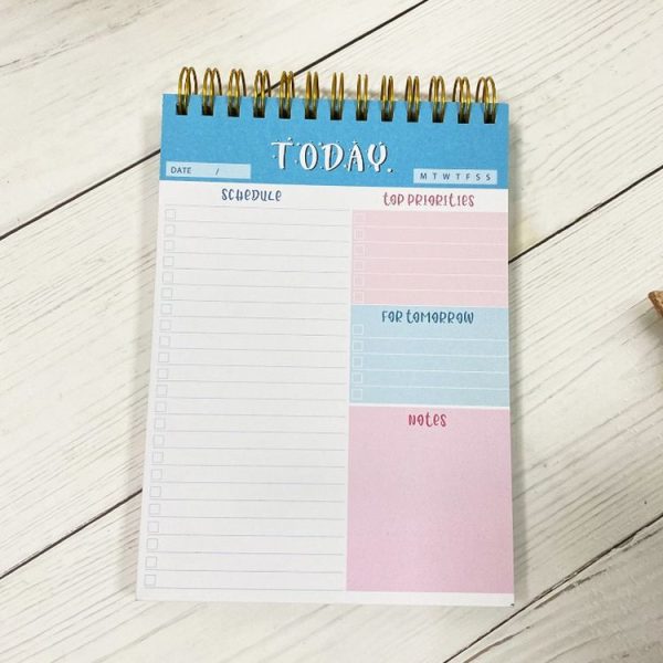 Diary Notepad Note Planning Student Memo, Style: English Notepad - Image 2