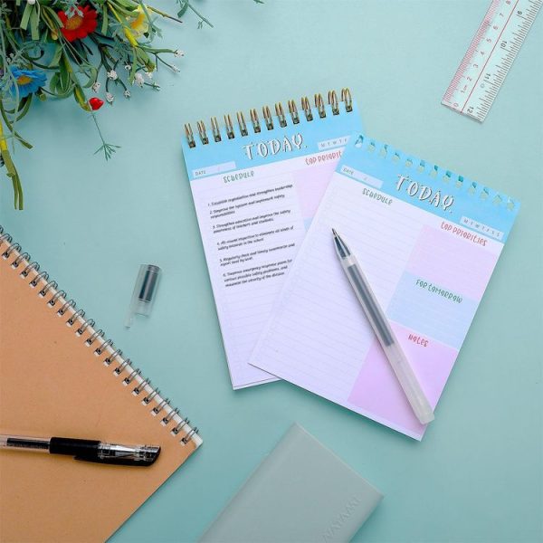 Diary Notepad Note Planning Student Memo, Style: English Notepad - Image 6