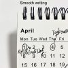 Simple Desktop Mini Calendar Portable Date Planner, Years: July 2024-December 2025 Black - Image 6