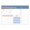 A5 120 Pages Magnetic Day Planner Sticky Note Book Tearable Notebook Management Workbook, Color: Horizontal Haze Blue