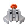 RUITOOL Woodworking Quick Splicing Positioner Stainless Steel Right Angle Fixing Clip, Model: Opening Type