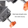 RUITOOL Woodworking Quick Splicing Positioner Stainless Steel Right Angle Fixing Clip, Model: Opening Type - Image 4