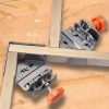 RUITOOL Woodworking Quick Splicing Positioner Stainless Steel Right Angle Fixing Clip, Model: Opening Type - Image 9