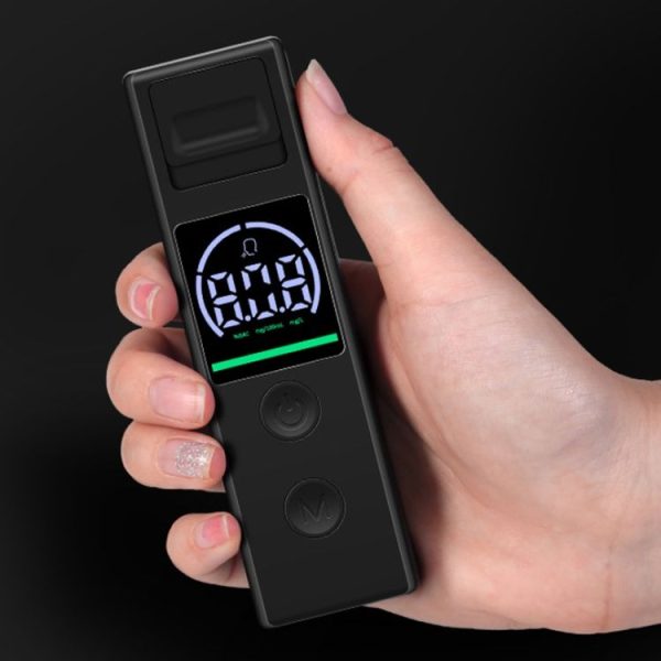 Small Portable Breath Alcohol Tester For Home Car Use (Black) - Image 8
