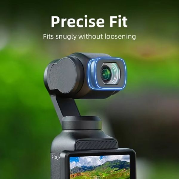 DJI Osmo Pocket 3 Magnetic Wide-Angle Lens Extend FOV To 112 Degree - Image 3
