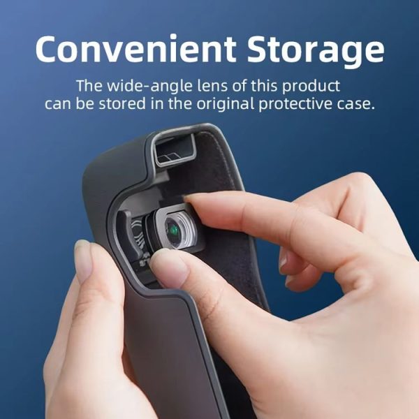 DJI Osmo Pocket 3 Magnetic Wide-Angle Lens Extend FOV To 112 Degree - Image 9