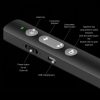 B1 Multimedia Infrared Laser Pointer Teaching Business Wireless PPT Page Turning Pen (Black) - Image 9