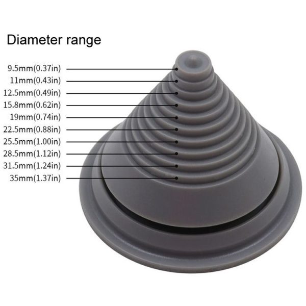 Mower Blade Balancer Blade Sharpening Test Garden Hardware Tools (Black) - Image 4