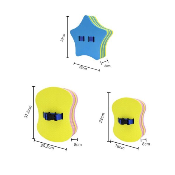 Waist Shape Small EVA Foam Float Back Rafting Swimming Gear Aquatic Outdoor Sports Gear, Color Random Delivery - Image 3