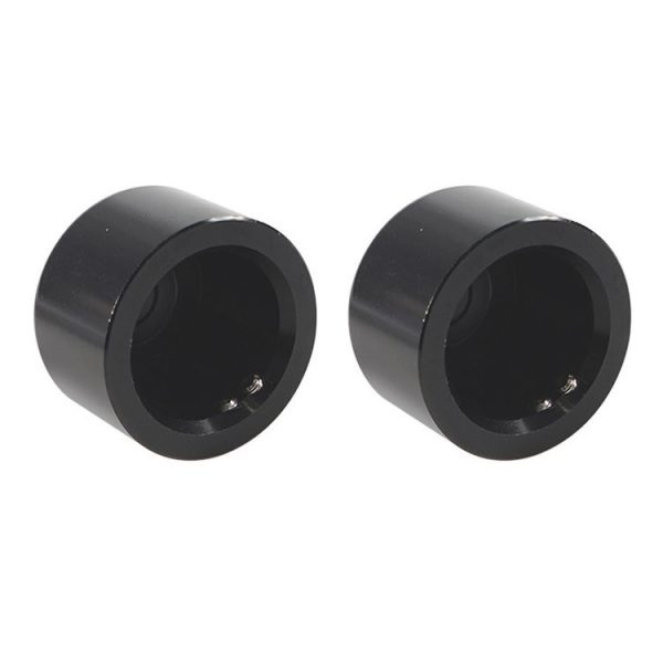 Harley Davidson Motorcycle Modified Front Axle Wheel Covers Front Axle Decorative Cover (Black) - Image 4