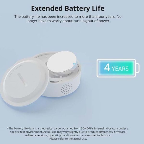Sonoff SNZB-02P Wireless Temperature And Humidity Sensor Detector Smart Home - Image 8