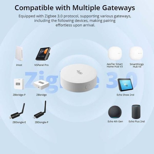 Sonoff SNZB-02P Wireless Temperature And Humidity Sensor Detector Smart Home - Image 9