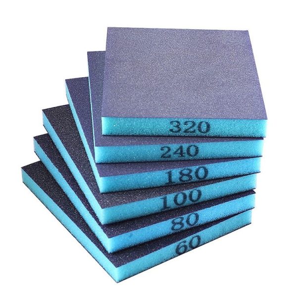 60# Woodworking Polishing Metal Rust Removal Wet And Dry Sponge Sandpaper - Image 2