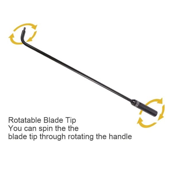 ATV UTV Snowmobile Pilot Screw Adjustment Tool 16.34 inch Carburetor Adjustment Screwdriver Tool - Image 4