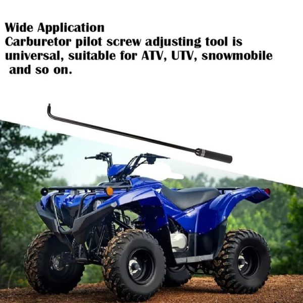 ATV UTV Snowmobile Pilot Screw Adjustment Tool 16.34 inch Carburetor Adjustment Screwdriver Tool - Image 5