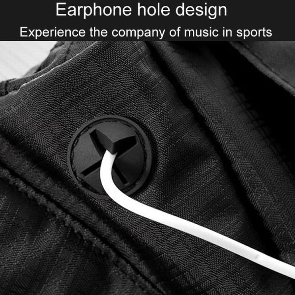 OUDU Outdoor Sports Waist Pack Male And Female Running Waterproof Cell Phone Bag (Black) - Image 8
