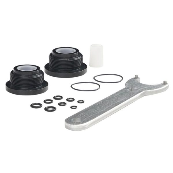 Seastar HS5157 Boat Front Mount Hydraulic Steering Cylinder Seal Kits Wrench Tool (Orange Inner Ring) - Image 3