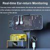 J6 Smart Digital Display Noise Reduction Magnetic Wireless Collar Microphone, Spec: Type-C - Image 12