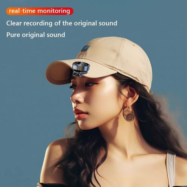J6 Smart Digital Display Noise Reduction Magnetic Wireless Collar Microphone, Spec: Type-C - Image 14