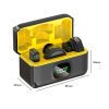 J6 Smart Digital Display Noise Reduction Magnetic Wireless Collar Microphone, Spec: Type-C - Image 3