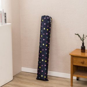 Cooler Mat Storage Bag Home Dustproof Bamboo Mat Cover, Style: For 0.8-1m Straight Rainbow
