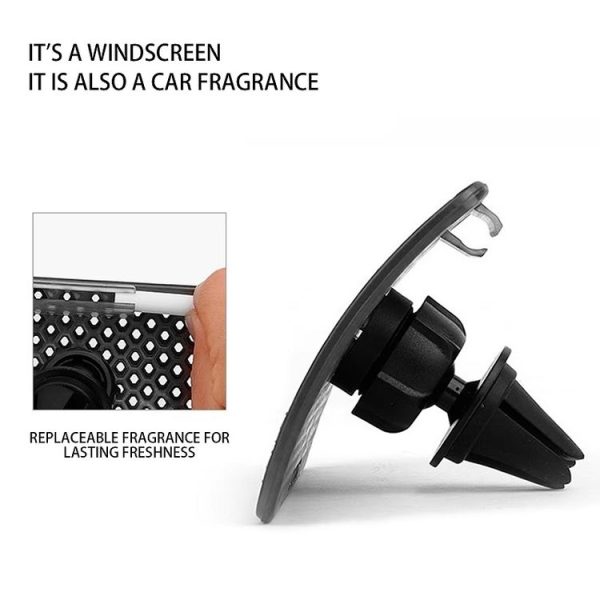 Car Universal Air Conditioner Direct Blow Protection Windshield, Size: Large - Image 4