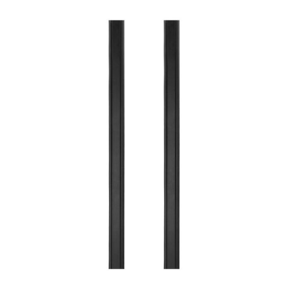 1pair Car Side Window Wipers Removing Water Mist Universal Rubber Strips