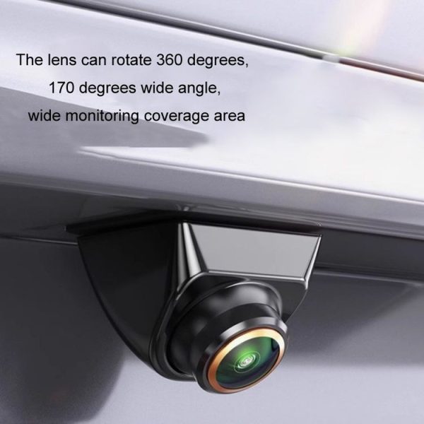 360-degree Adjustable Three-control Metal Fisheye Reversing Camera (Adjustable Korean Style) - Image 7