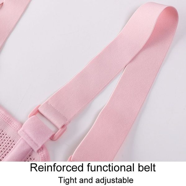 Breathable Late Pregnancy Walking Use Belly Band Maternity Prenatal Support Belt, Size: L (Pink) - Image 3