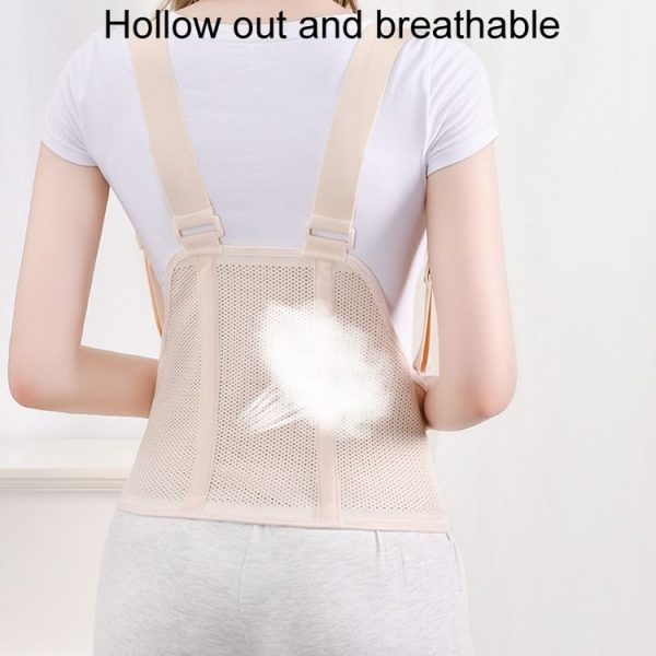 Breathable Late Pregnancy Walking Use Belly Band Maternity Prenatal Support Belt, Size: L (Pink) - Image 7