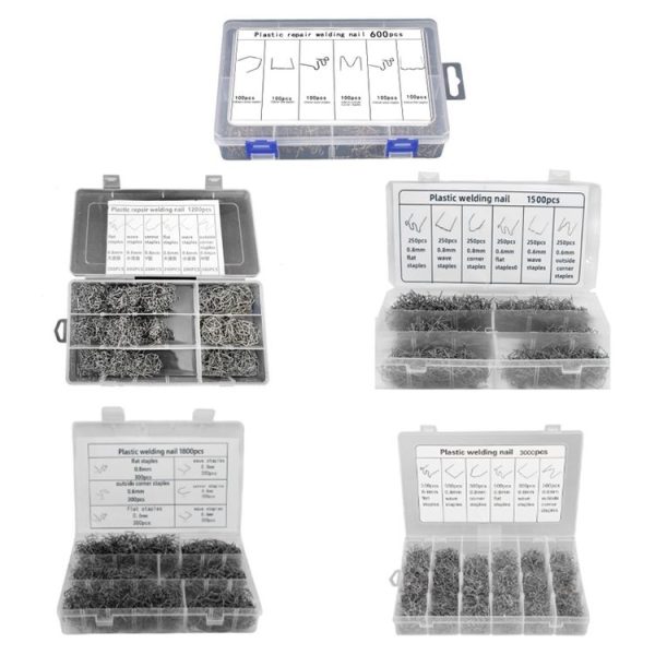 600pcs / Set Boxed Car Bumper Broken Repair Welding Wire Nails - Image 2
