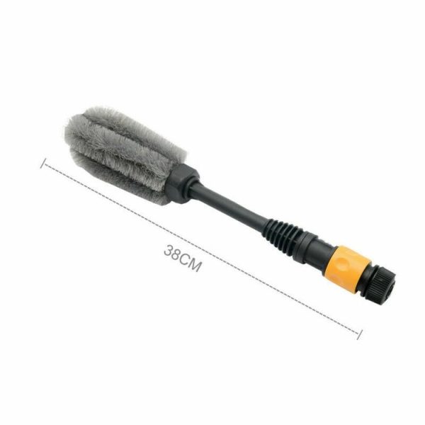 Wheel Hub Brush High Pressure Water-through Soft Bristle Cleaning Brush (40x6x6cm) - Image 3