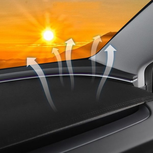 2024 Tesla Model Y Dashboard Car Suede Light-Proof Pad - Image 10