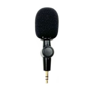 Mobile Phone Live Broadcast Microphone, Style: Pro 3.5 Straight Head 3-section Plug (Sponge Cover)