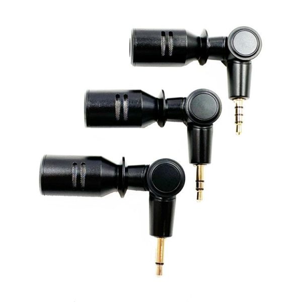 Mobile Phone Live Broadcast Microphone, Style: Pro 3.5 Straight Head 3-section Plug (Sponge Cover) - Image 2