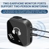 5.8G Wireless In Ear Monitor System Dual-Earphone Monitoring Transmitter Receiver, Spec: One To One - Image 6
