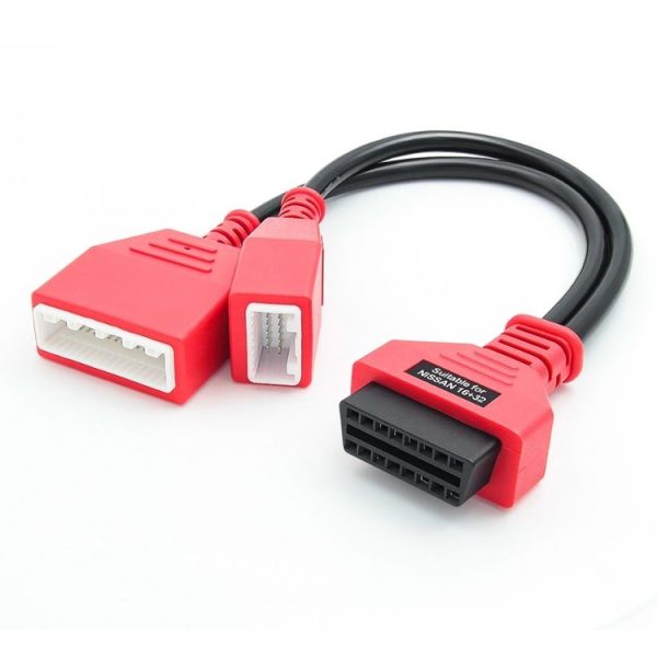 16+32 PIN OBD Gateway Adapter For Nissan (Red)
