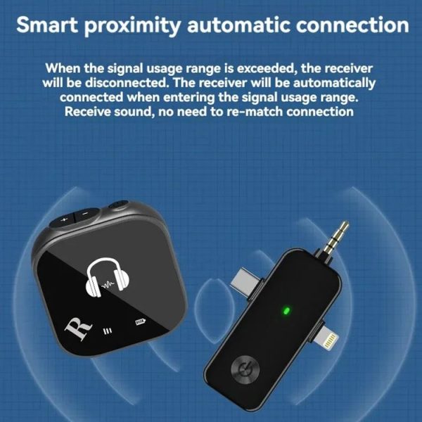 5.8G Wireless In-ear Monitor System Support Dual-Earphone Monitoring One To One - Image 5