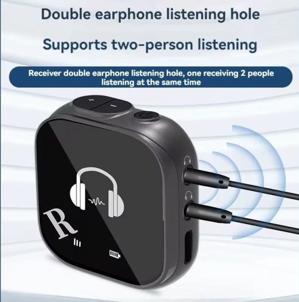 5.8G Wireless In-ear Monitor System Support Dual-Earphone Monitoring One To One - Image 6