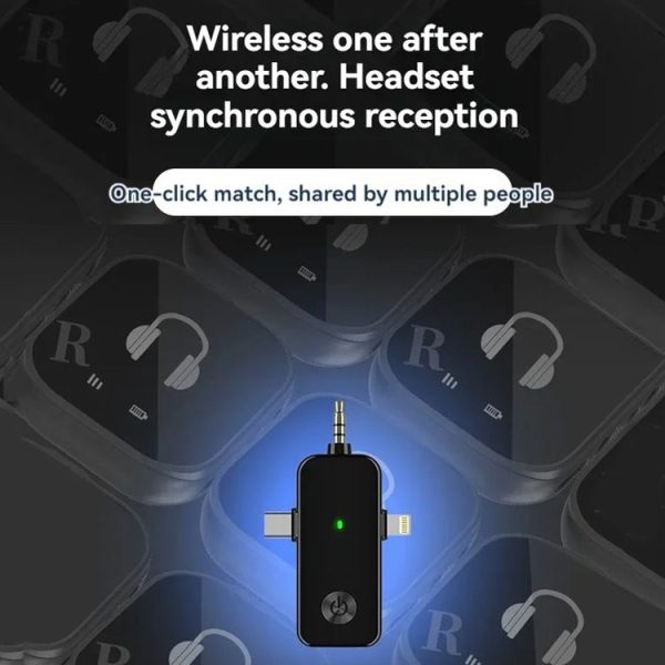 5.8G Wireless In-ear Monitor System Support Dual-Earphone Monitoring One To One - Image 8