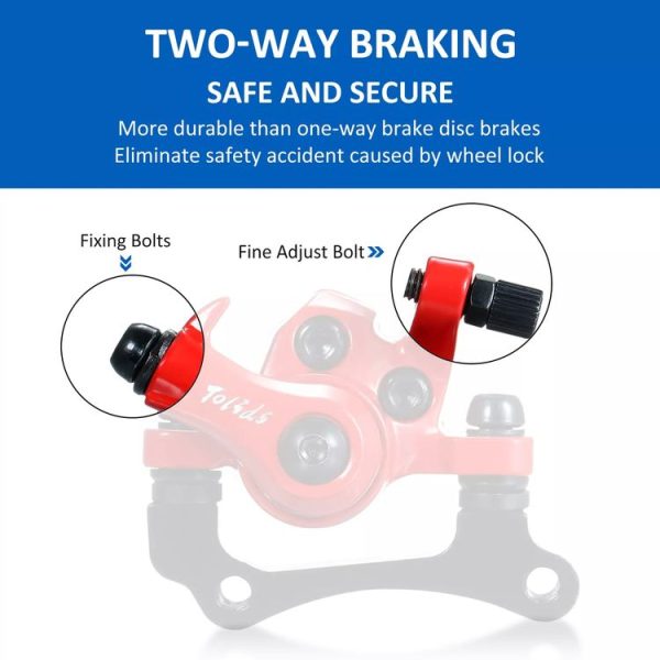 KUGOO M4 10 inch Electric Scooter Disc Brake (Red) - Image 6