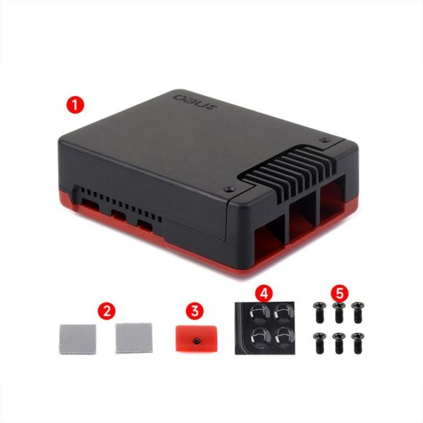 Waveshare 26587 For Raspberry Pi 5 Argon Neo Aluminum Alloy Case, Spec: Standard - Image 2