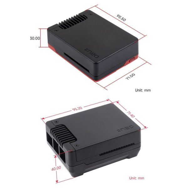 Waveshare 26587 For Raspberry Pi 5 Argon Neo Aluminum Alloy Case, Spec: Standard - Image 5