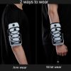 Outdoor Sports Reflective Cell Phone Arm Bag Fitness Portable Mobile Phone Pack (Black) - Image 10